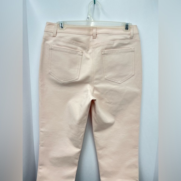 Tory Burch Blush light Pink pants with Gold Accents new with tag size 4 - Picture 5 of 11